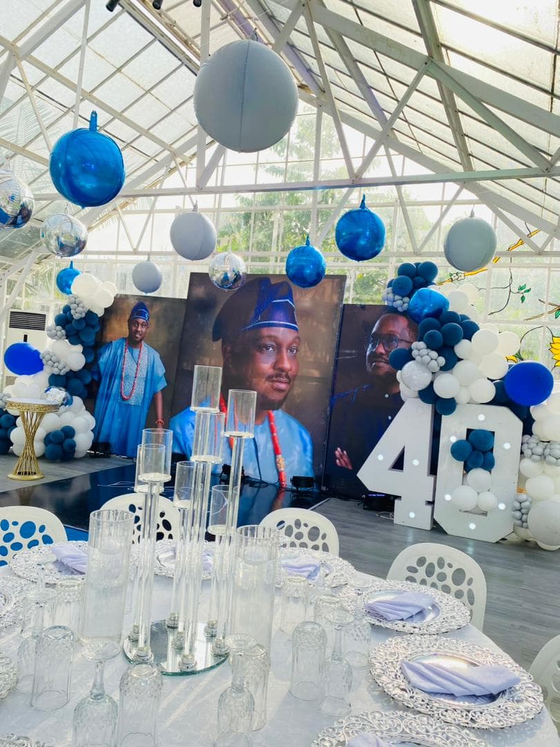 Elegant birthday celebration designed by IGOS Events.