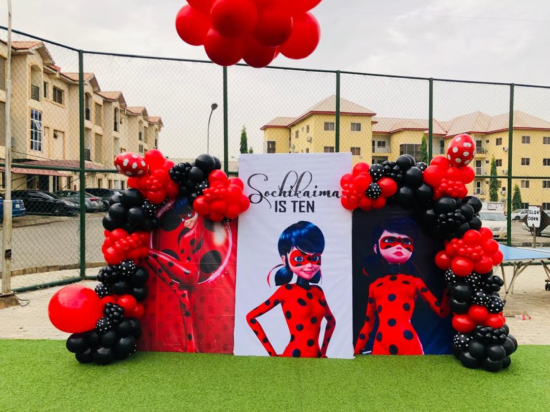 Colourful kiddies party designed by IGOS Events.